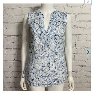 NWT Tory Burch Emmaline shell top XL